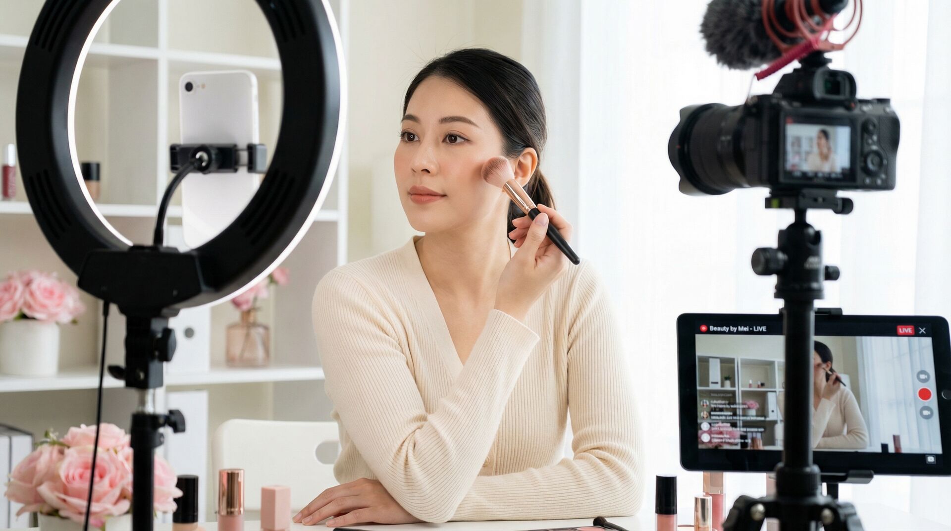 黄色仓库美妆视频